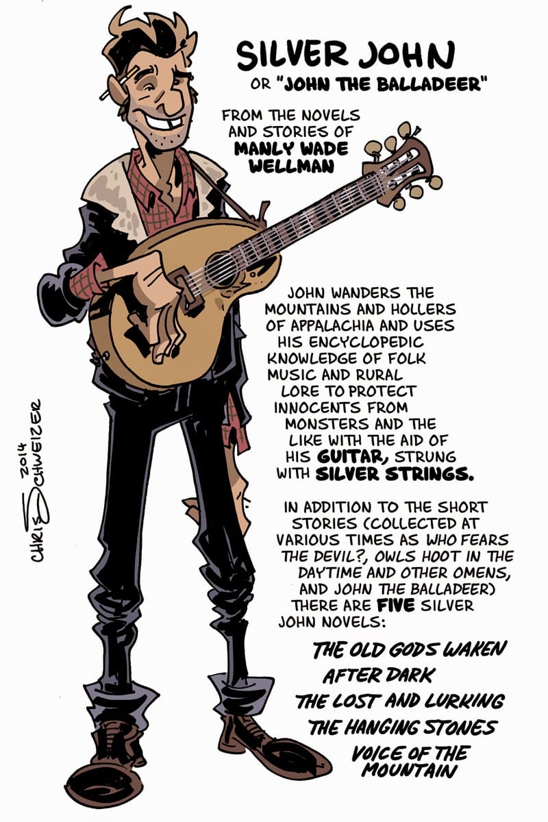 John the Balladeer by Manly Wade Wellman