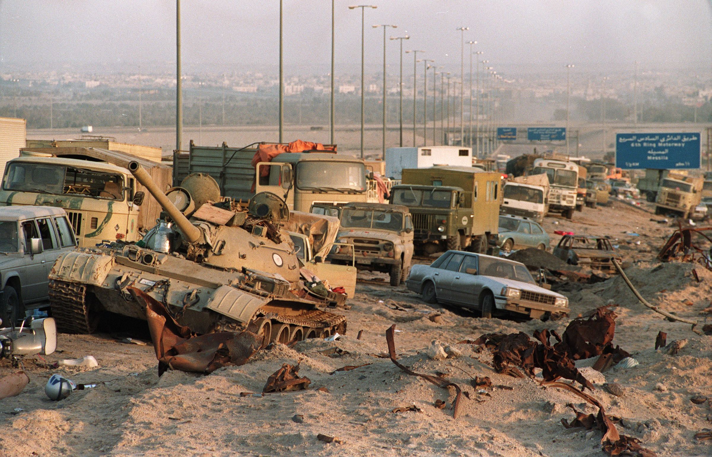 The Highway of Death, Iraq 1991