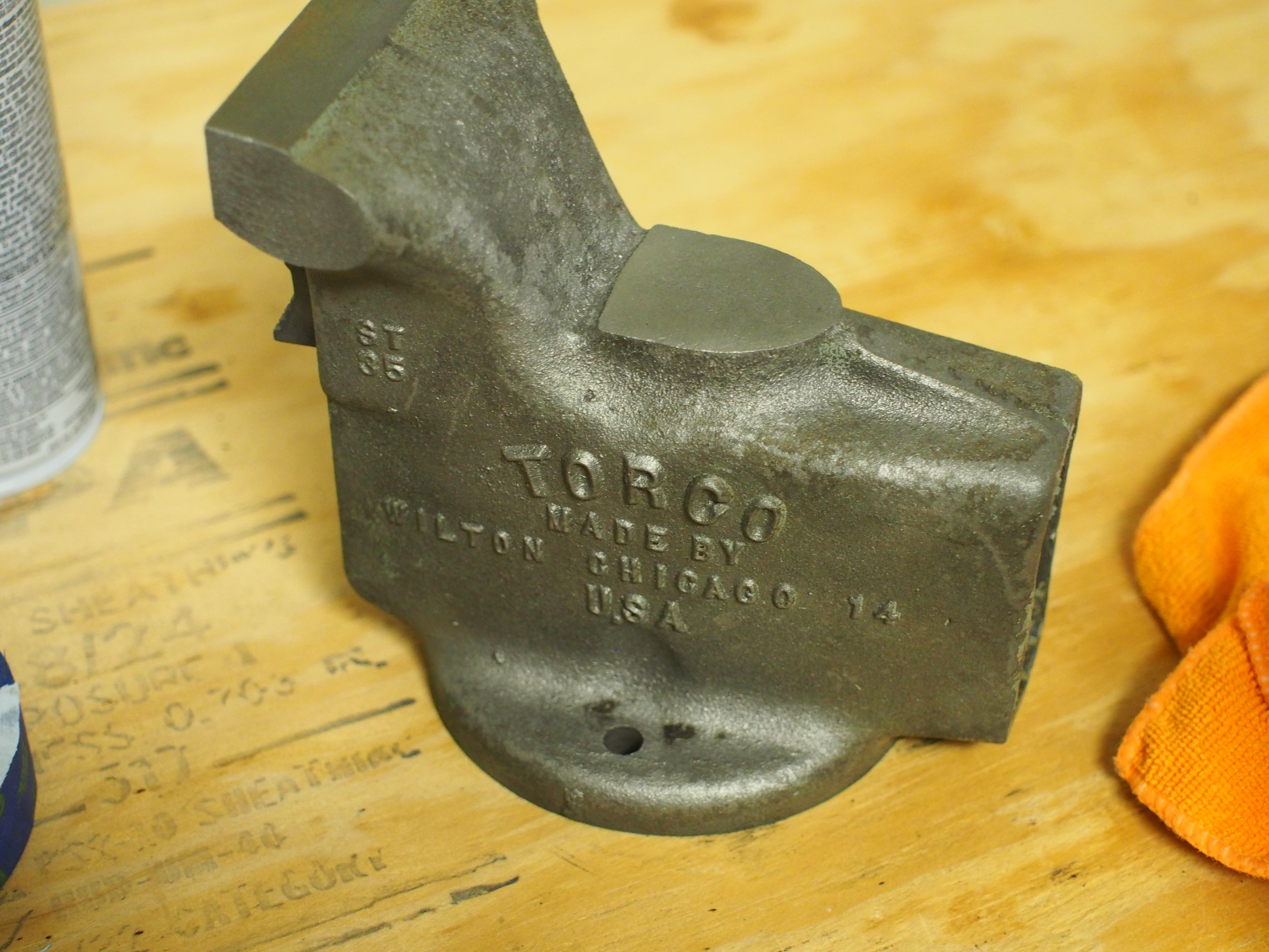 Sandblasted and ready for priming!