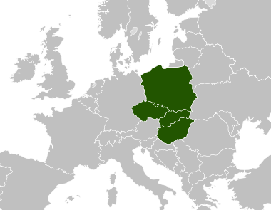 By CrazyPhunk - Own work based on: Visegrad group countries.jpg, Public Domain, https://commons.wikimedia.org/w/index.php?curid=2116089