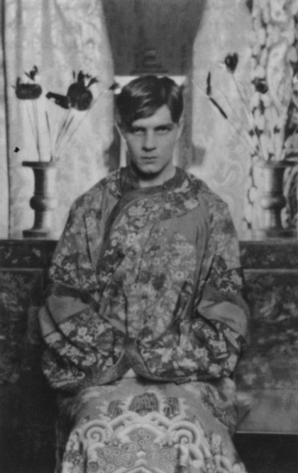 Steven Runciman at Cambridge in 1925, photographed by Cecil Beaton