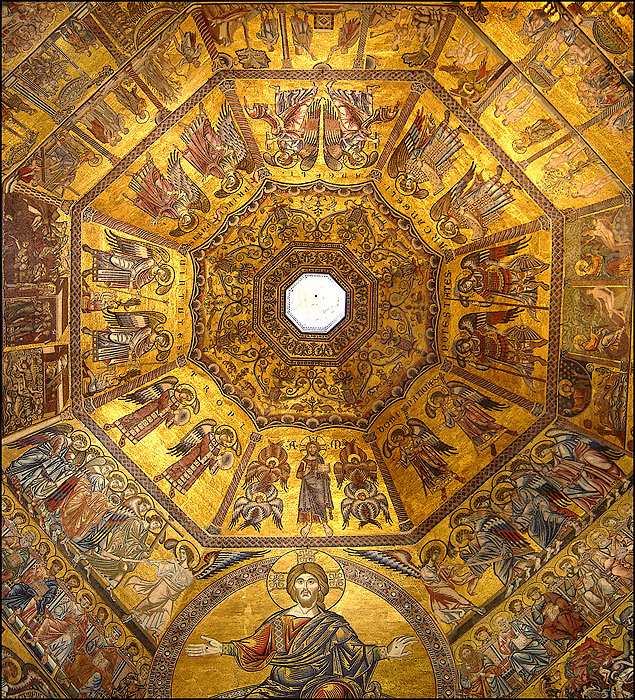 The dome of the Florence Baptistry, showing the hierarchy of angelsBy Ricardo André Frantz (User:Tetraktys) - taken by Ricardo André Frantz, CC BY-SA 3.0, https://commons.wikimedia.org/w/index.php?curid=2267968