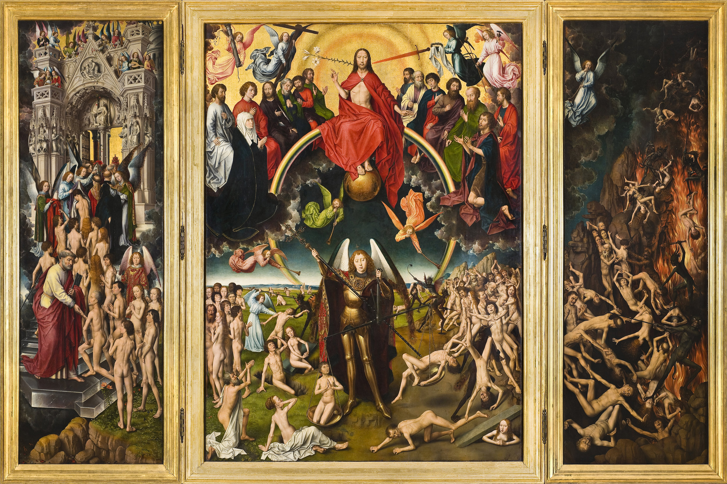 The Four Last Things: Death, Judgment, Heaven, and HellBy Hans Memling - http://mng.gda.pl/zbiory/sztuka-dawna/hans-memling/, Public Domain, https://commons.wikimedia.org/w/index.php?curid=1455943