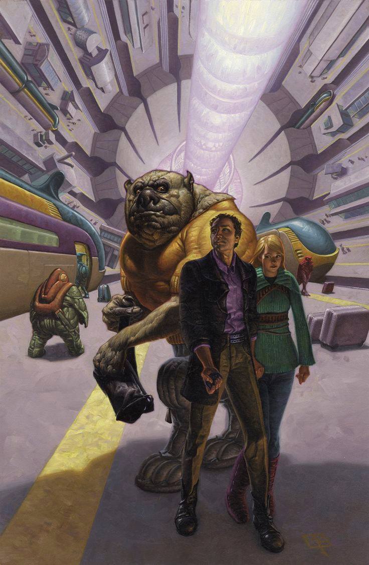 Mark Zug's cover for Timothy Zahn's The Third Lynx