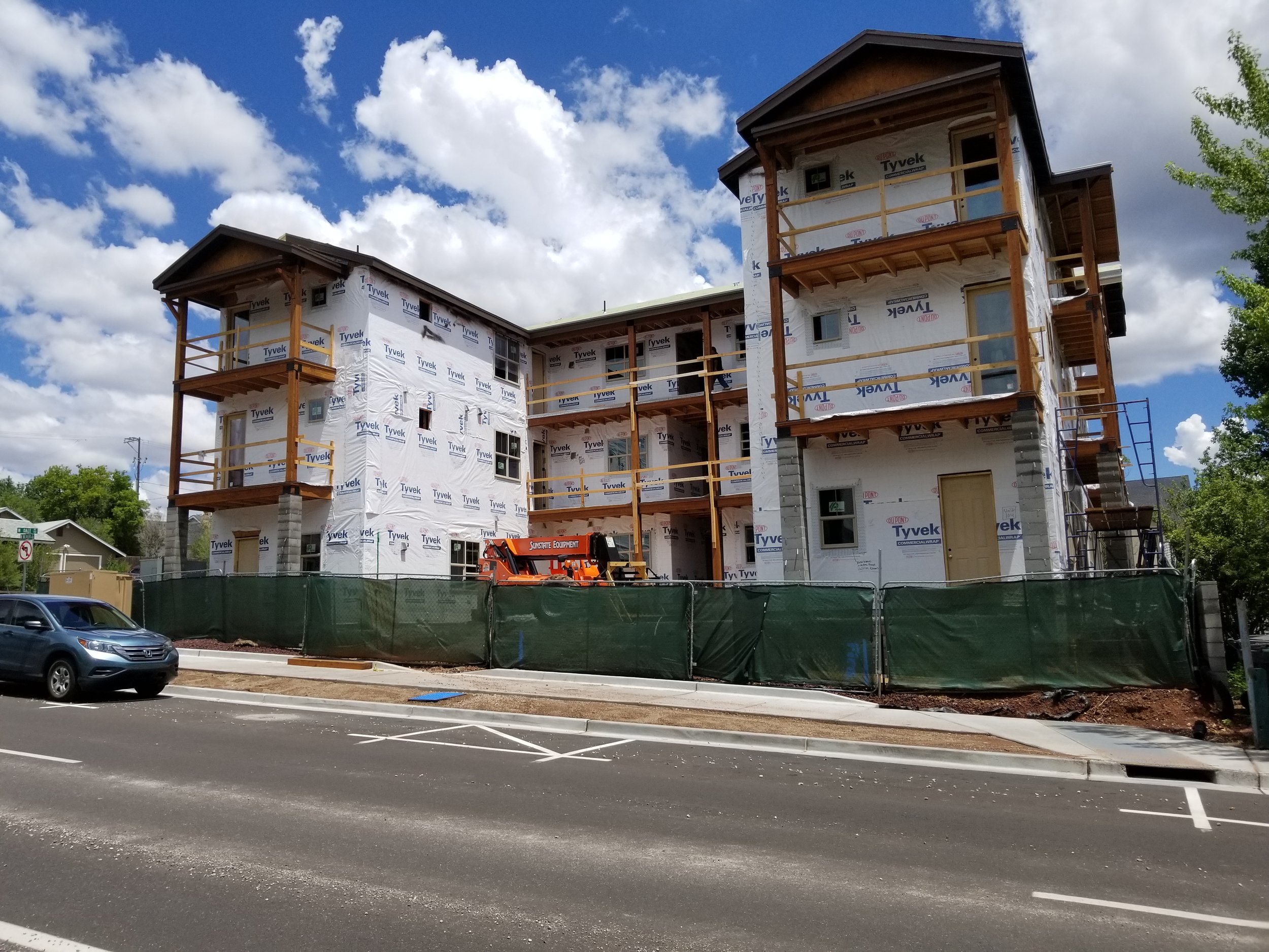 Beaver Street view of Dale Condos