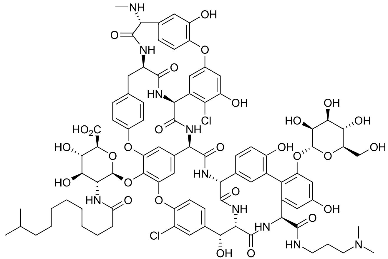 Dalbavancin, public domainBy Hbf878 - Own work, CC0, https://commons.wikimedia.org/w/index.php?curid=73536309