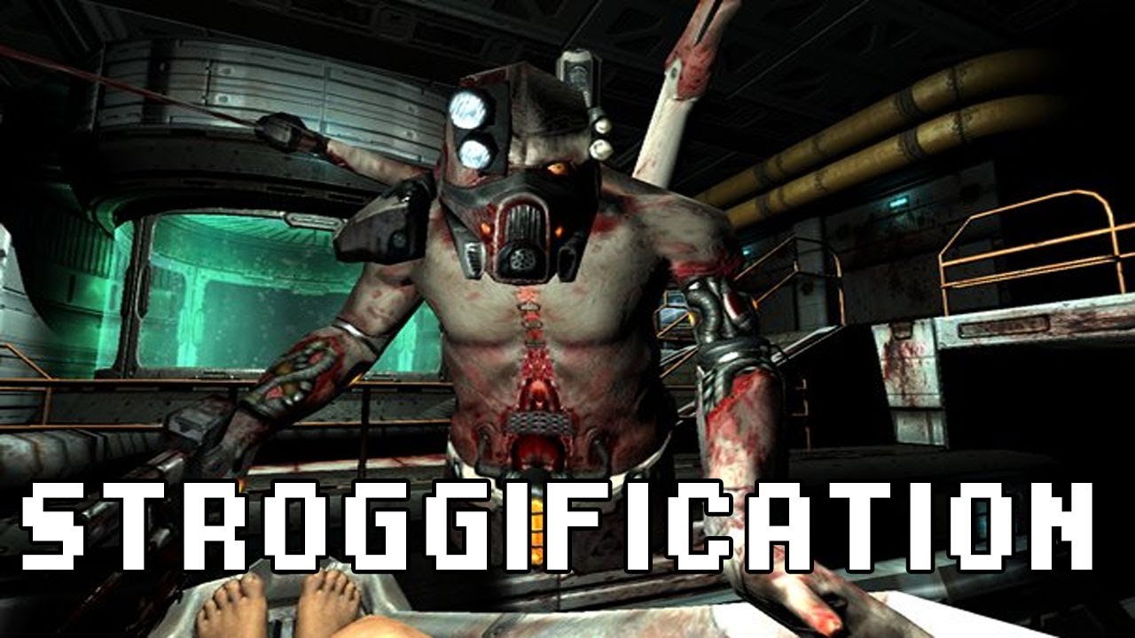 The stroggification sequence from Quake 4 matches up well with Kelsey’s experience in book 1