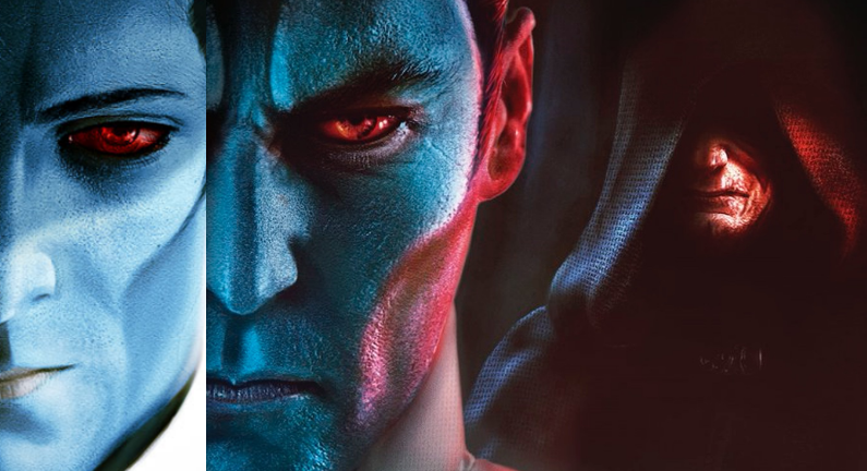 The difference between Thrawn and Thrawn: Treason cover art
