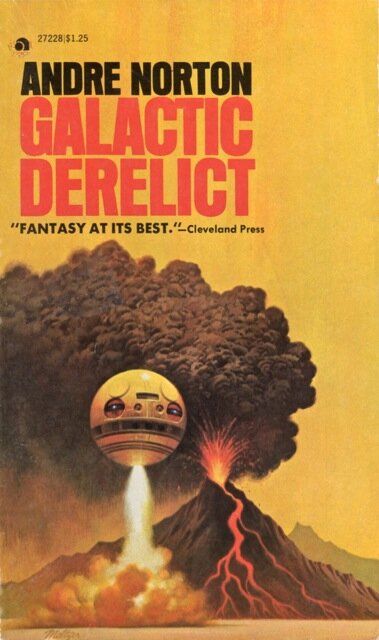 Galactic Derelict by Andre Norton Cover art by Davis Meltzer