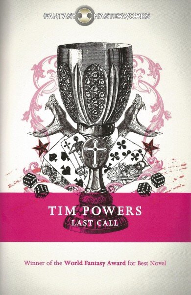 I love the Eucharistic imagery in this cover for Tim Powers’ Last Call