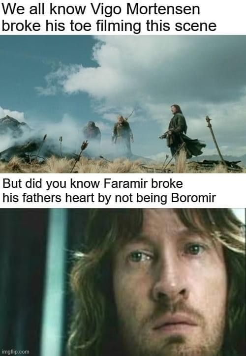 Broke his father's heart